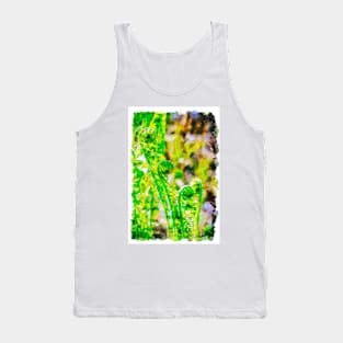 Curled Ferns 1 Tank Top